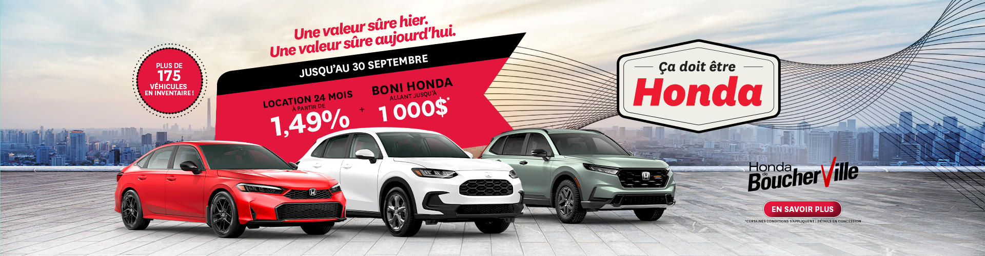 ÇA DOIT ÊTRE HONDA ! ÇA DOIT ÊTRE HONDA !