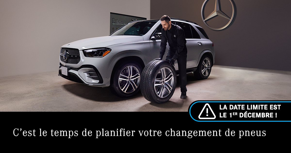 C'EST LE TEMPS DE PLANIFIER VOTRE CHANGEMENT DE PNEUS !