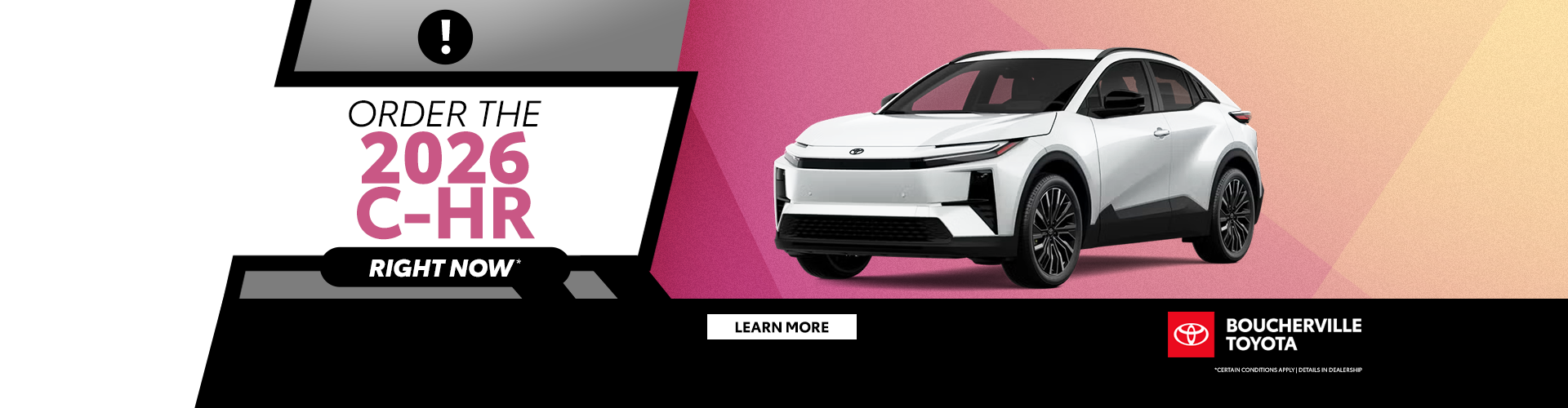 ORDER THE 2026 C-HR !