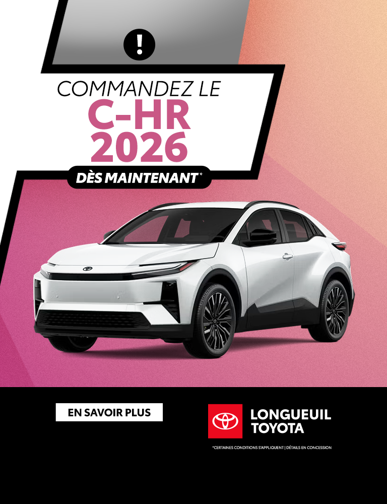 COMMANDEZ LE C-HR 2026 !