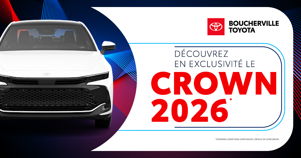 DÉCOUVREZ LE CROWN 2026 !