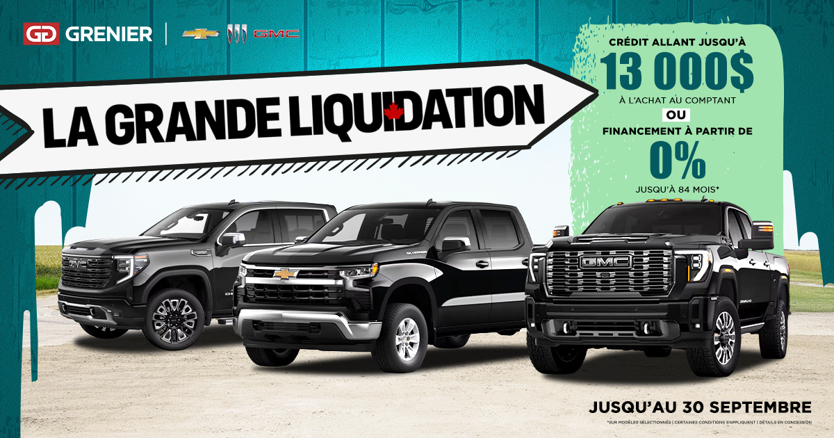 LA GRANDE LIQUIDATION !