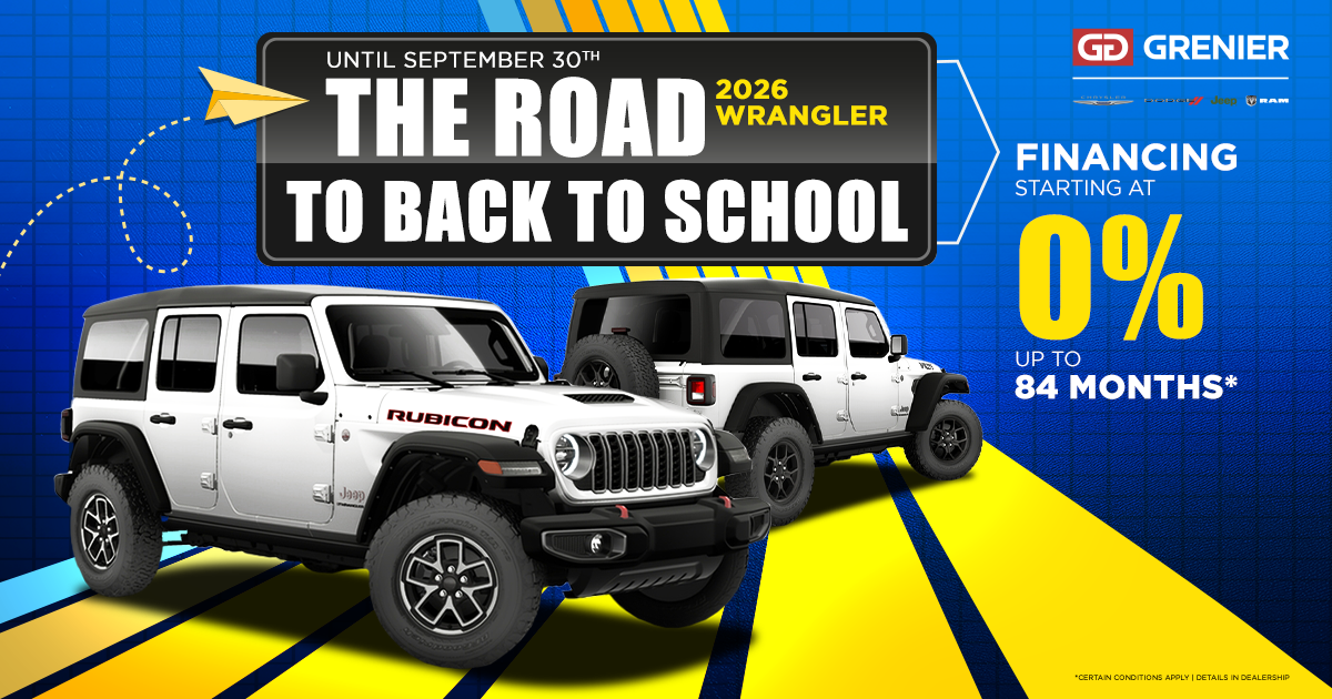 THE ROAD TO BACK TO SCHOOL !