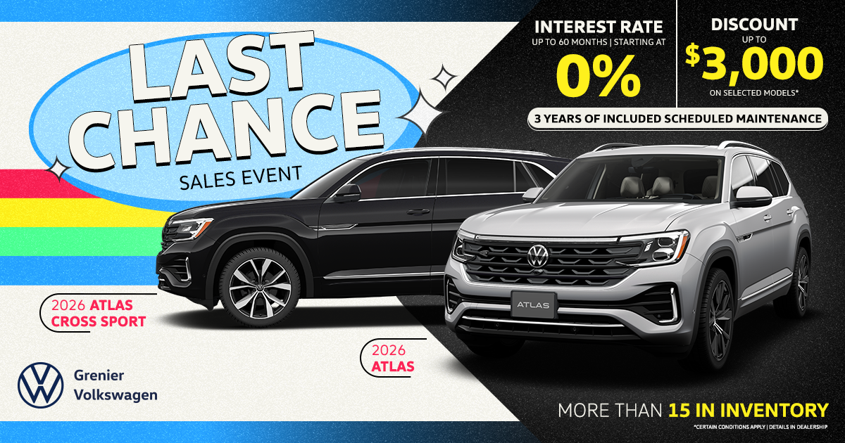 LAST CHANCE EVENT !