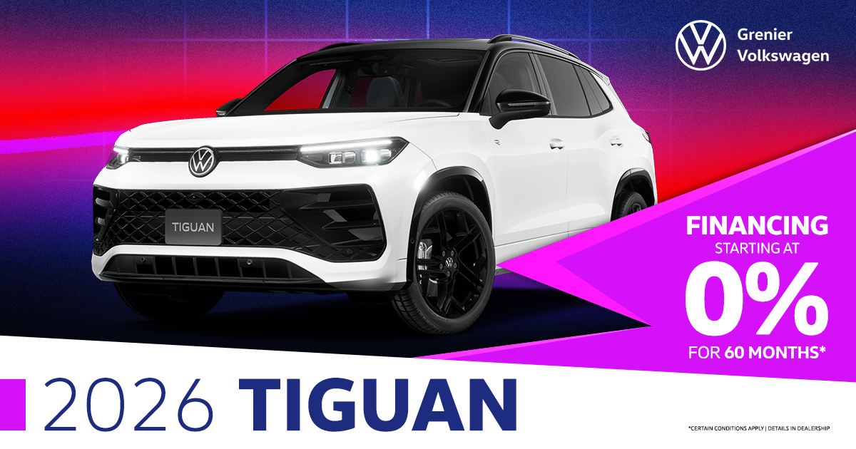 DRIVE THE 2026 TIGUAN !