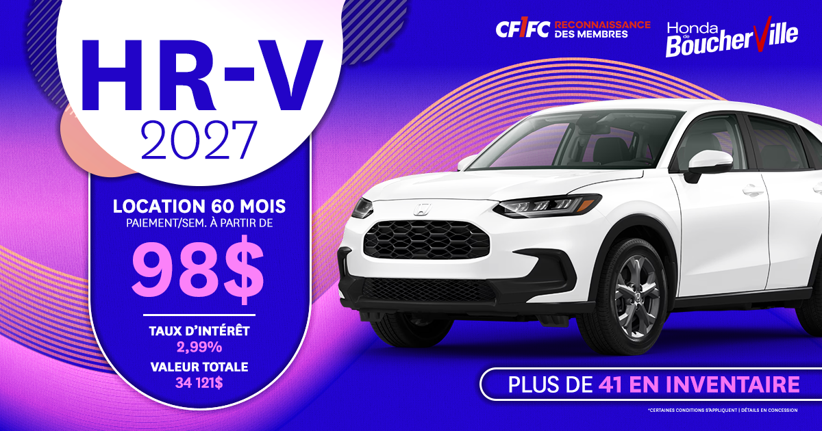 HR-V 2027 !