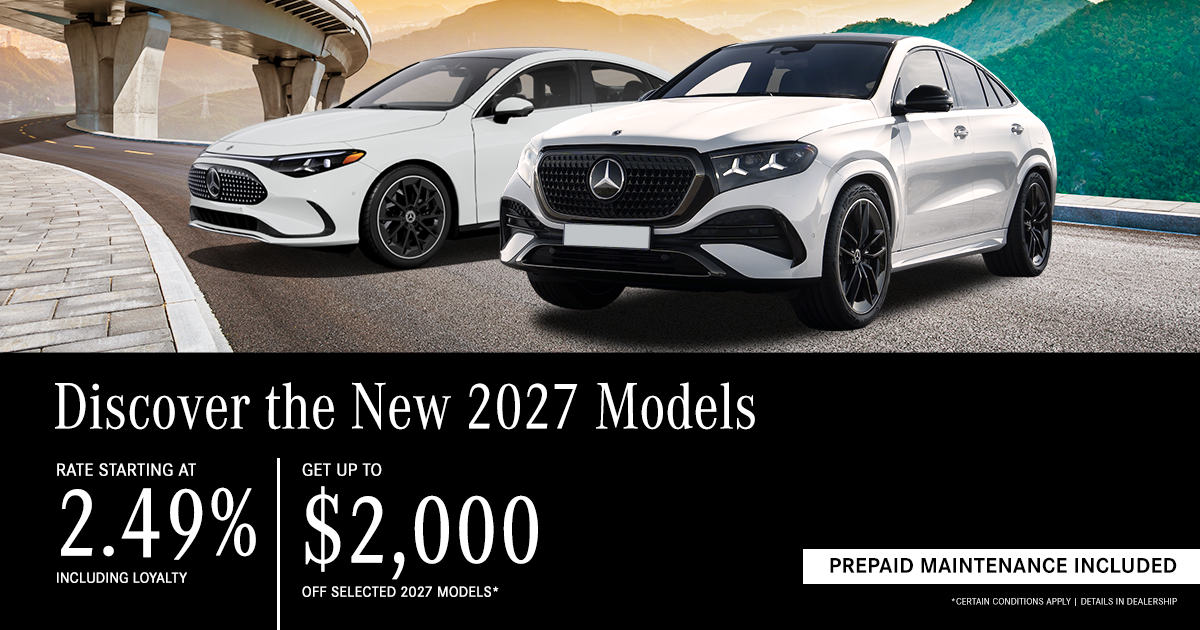 DISCOVER THE NEW 2027 MODELS !