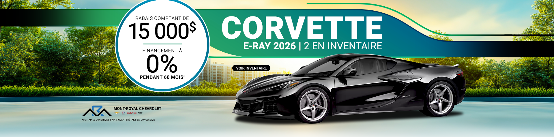 CORVETTE E-RAY 2026 !