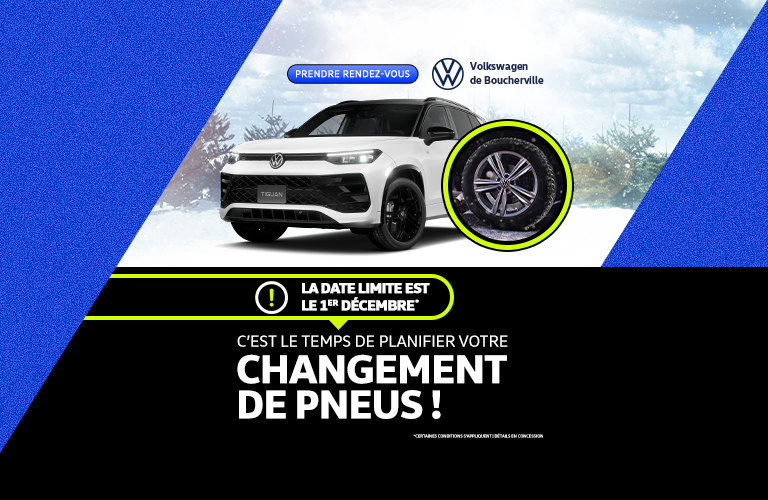C'EST LE TEMPS DE PLANIFIER VOTRE CHANGEMENT DE PNEUS !