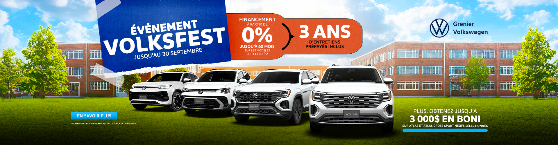 ÉVÉNEMENT VOLKSFEST ! ÉVÉNEMENT VOLKSFEST !