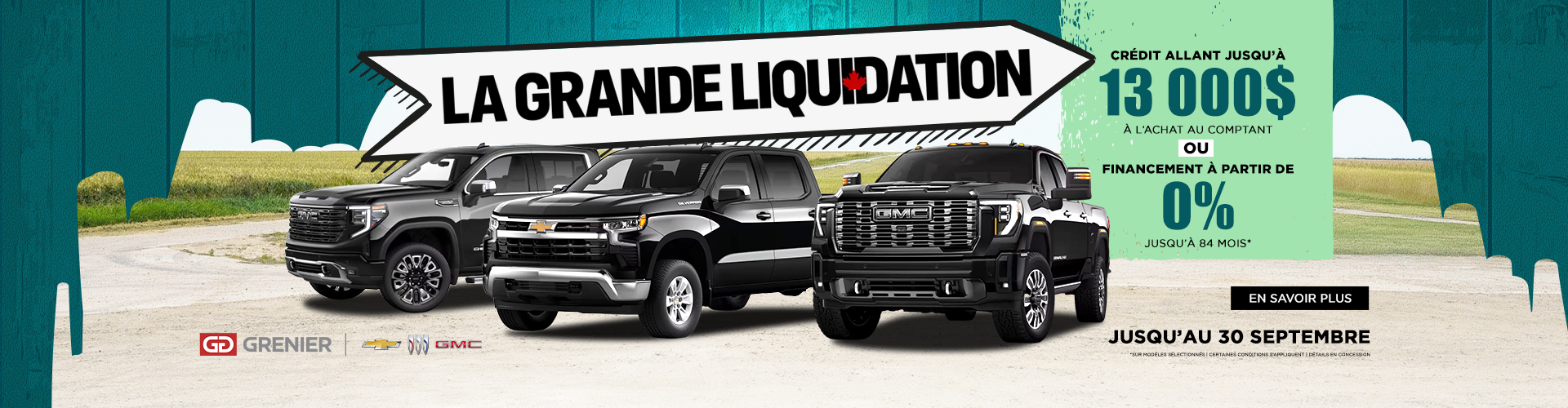 LA GRANDE LIQUIDATION !