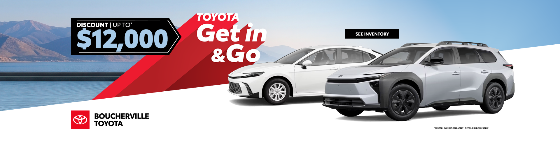 TOYOTA GET IN & GO !