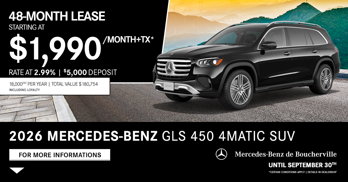 2026 GLS 450 4MATIC SUV