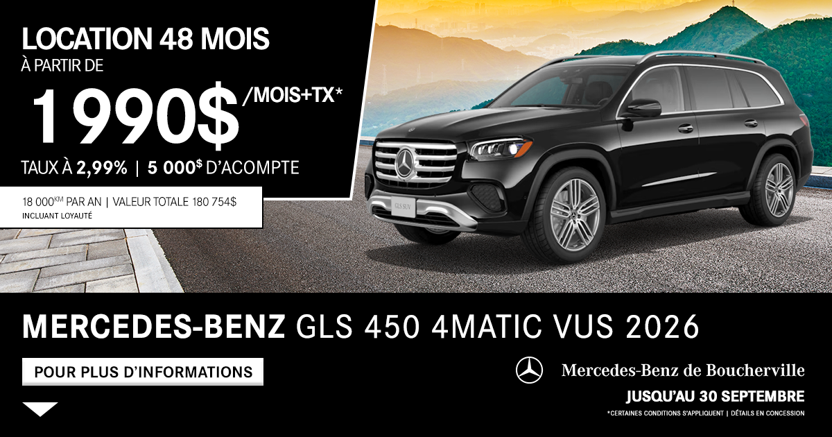 GLS 450 4MATIC VUS 2026