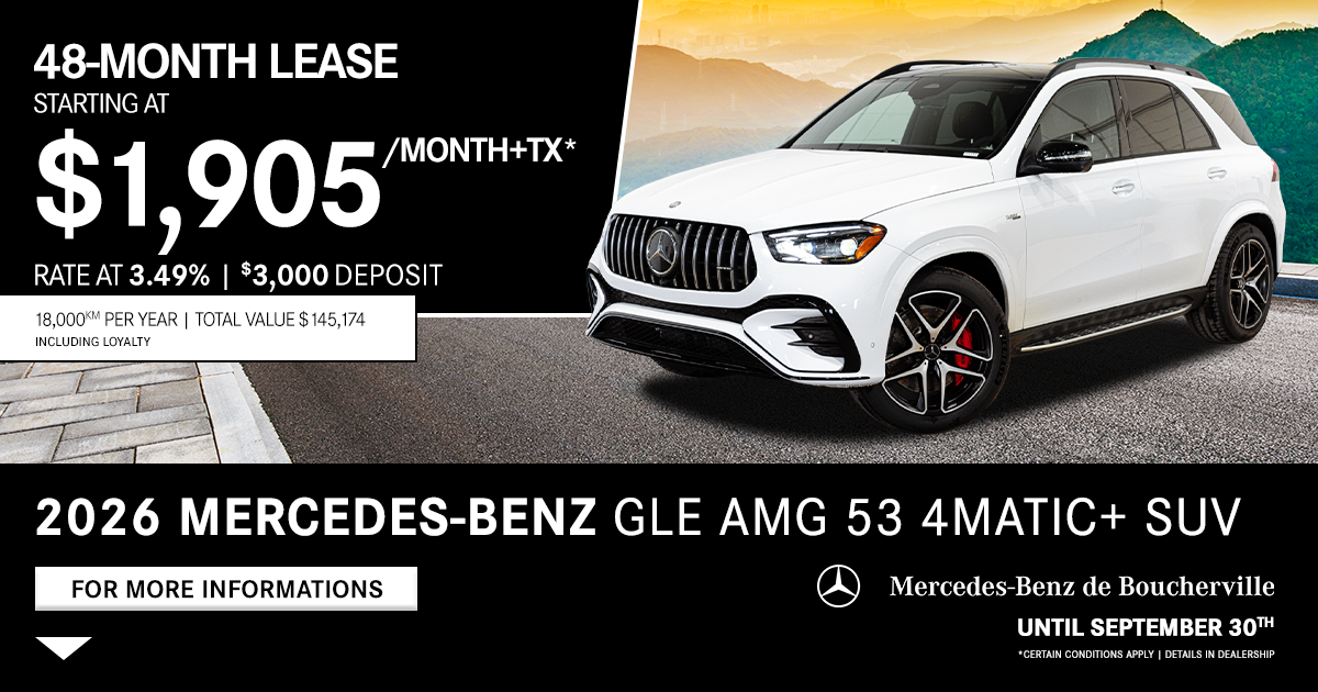 2026 GLE AMG 53 4MATIC+ SUV