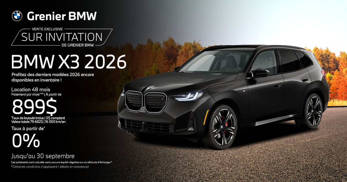 BMW X3 2026 !