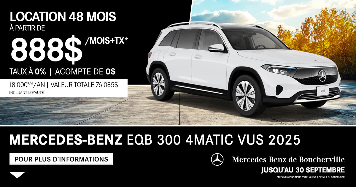 EQB 300 4MATIC VUS 2025