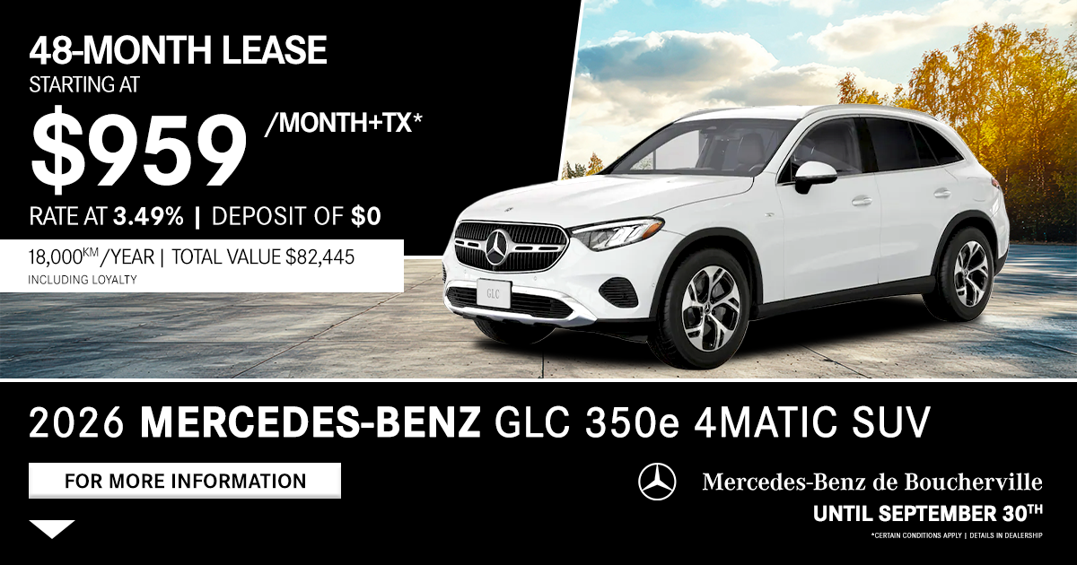 2026 GLC 350e 4MATIC SUV