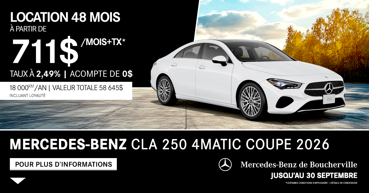 CLA 250 4MATIC COUPE 2026
