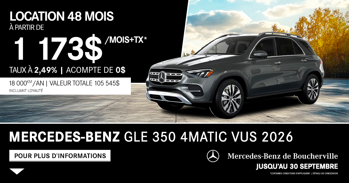 GLE 350 4MATIC 2026