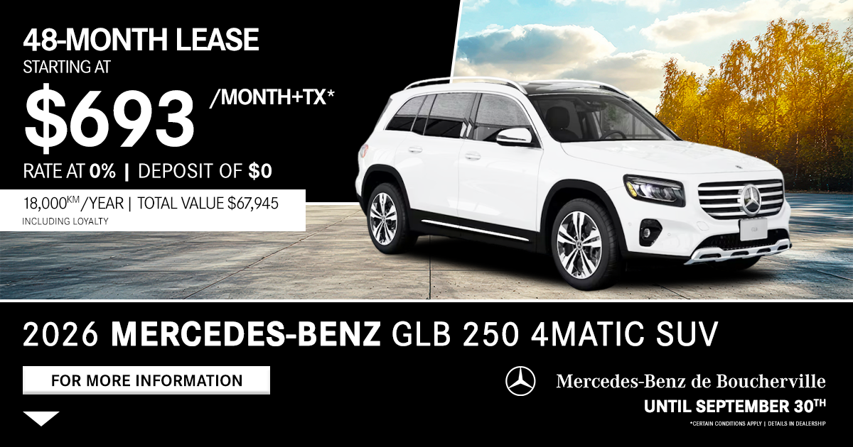 2026 GLB 250 4MATIC