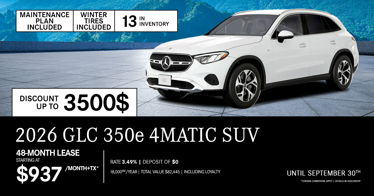 2026 GLC 350e !