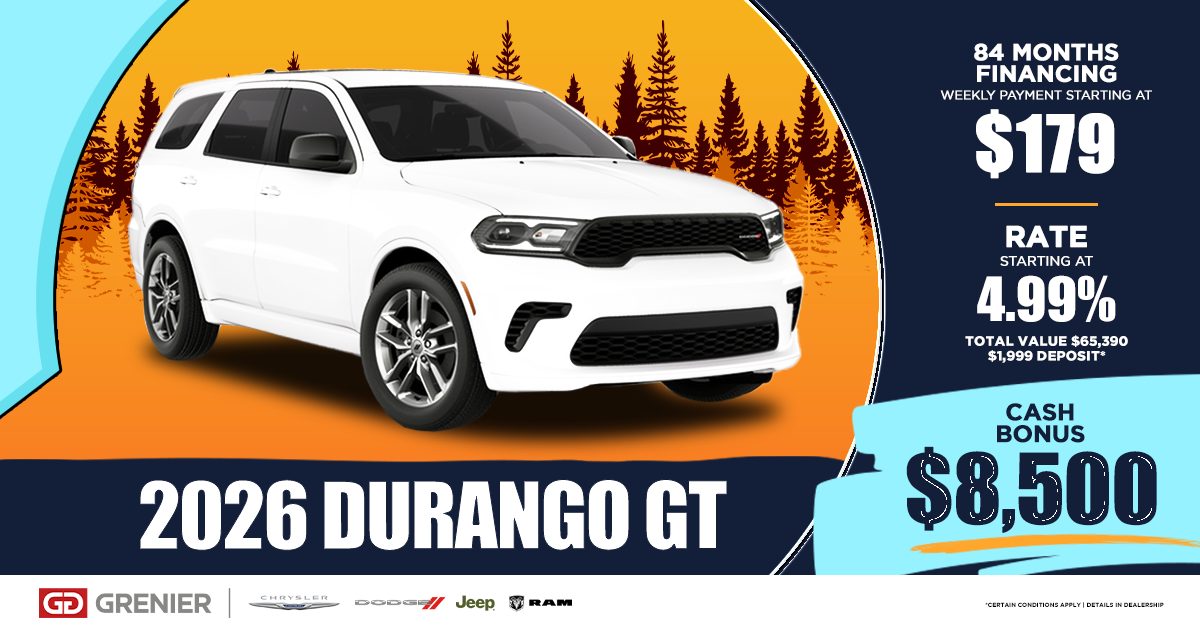 2026 DURANGO !