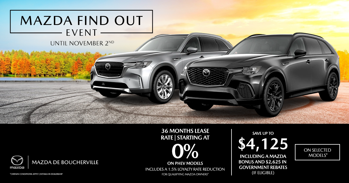 MAZDA FIND OUT EVENT !