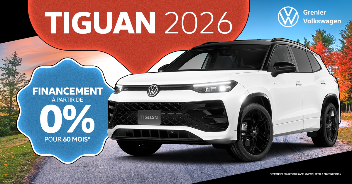 ROULEZ EN TIGUAN 2026 !