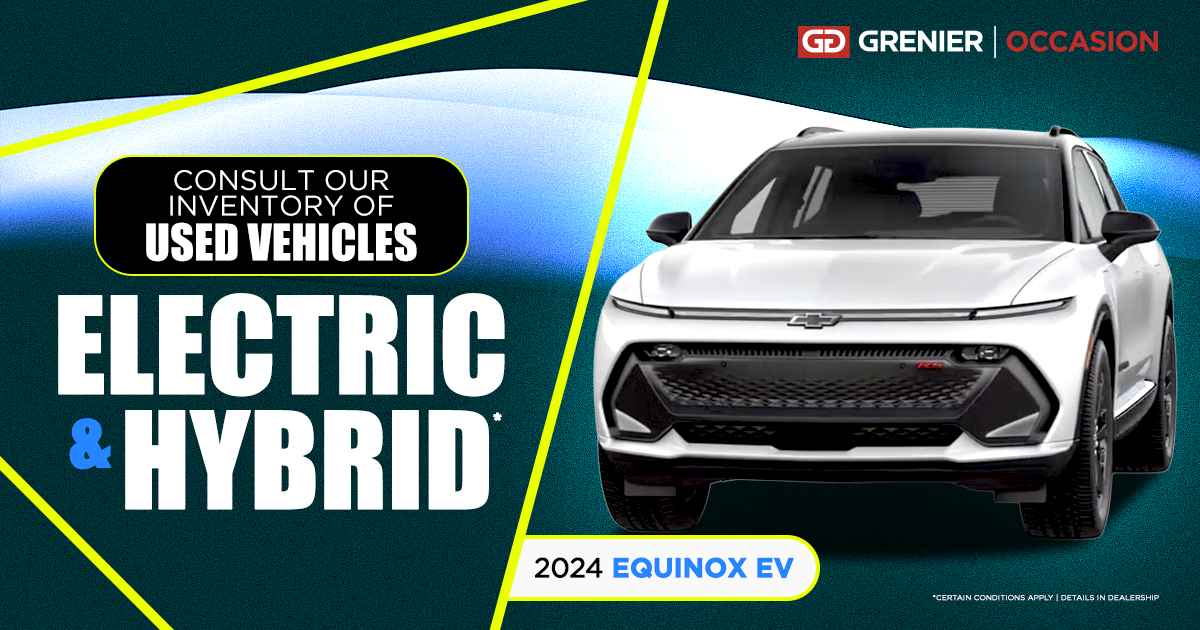 USED ELECTRIC AND HYBRID VEHICLES !