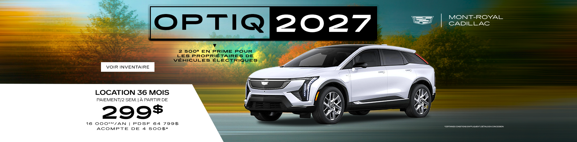 OPTIQ 2027 ! OPTIQ 2027 !