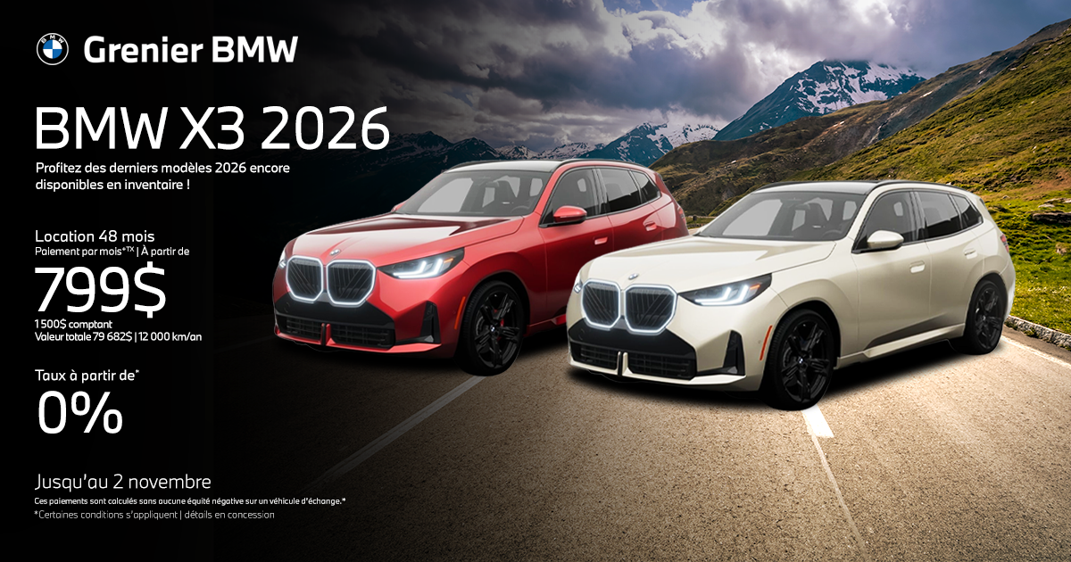 BMW X3 2026 !