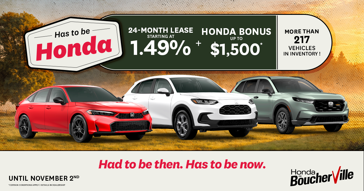 HAS TO BE HONDA !