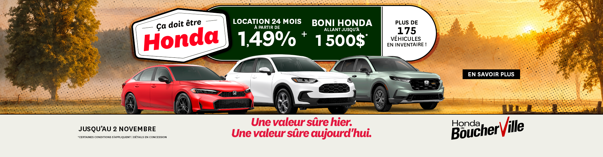 ÇA DOIT ÊTRE HONDA !