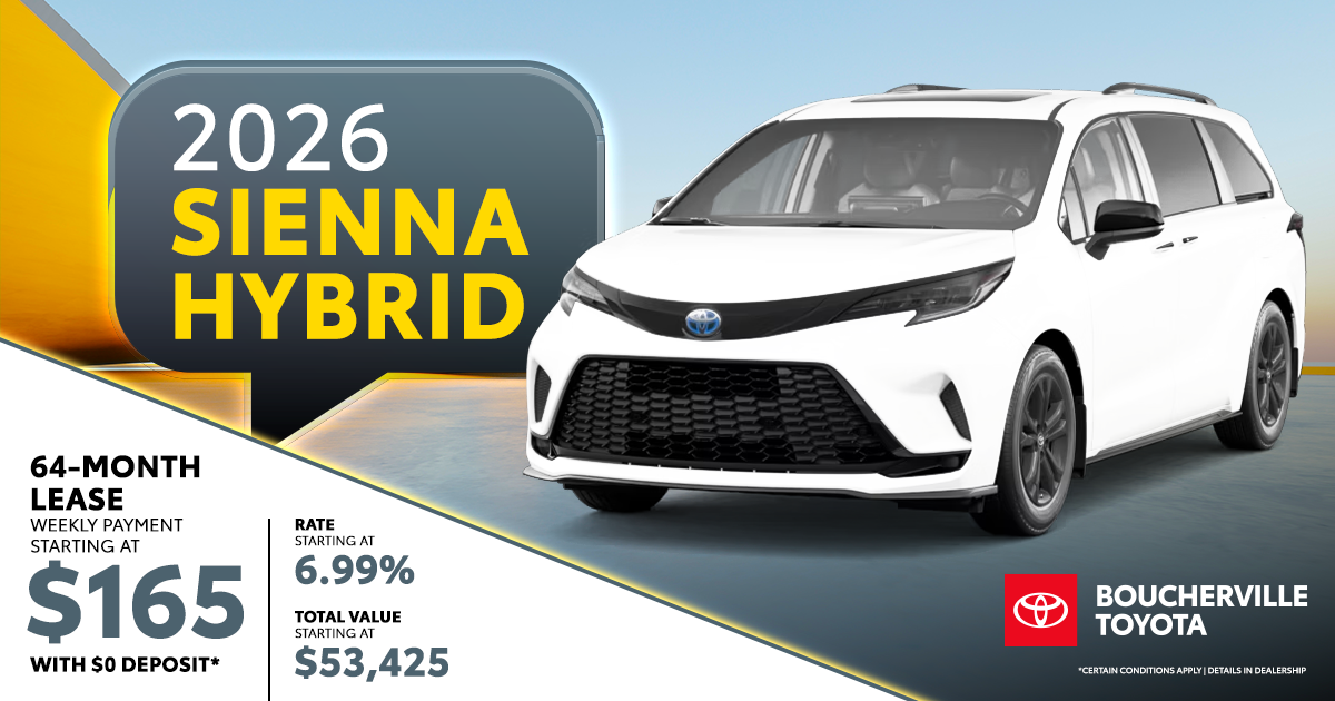 2026 HYBRID SIENNA !