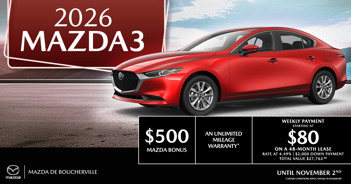 2026 MAZDA3 !