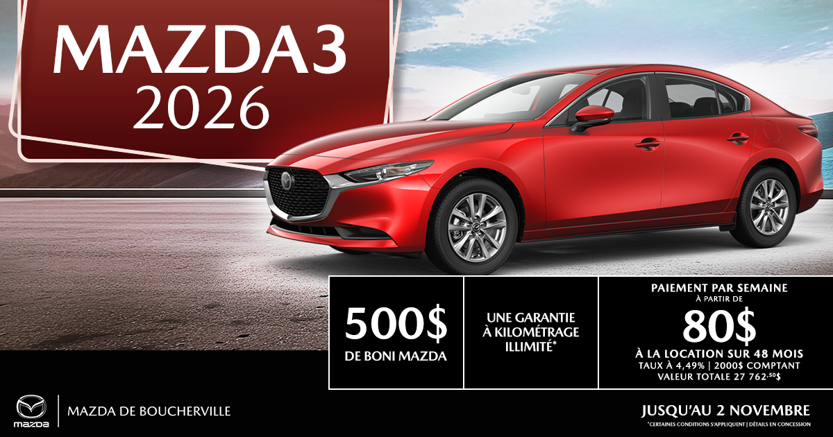 MAZDA3 2026 !