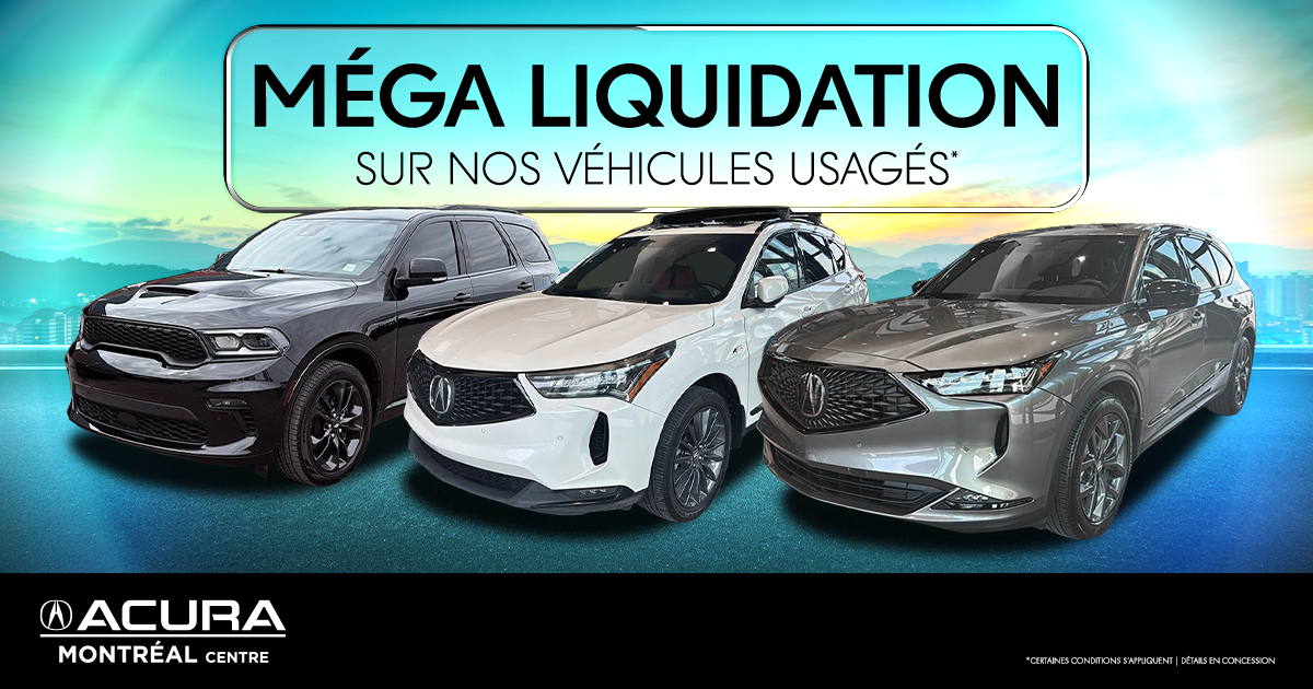 MÉGA LIQUIDATION SUR NOS VÉHICULES USAGÉS !