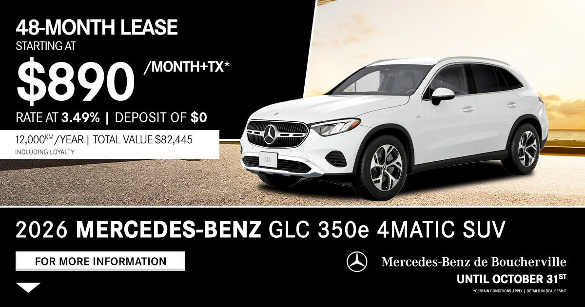 2026 GLC 350e 4MATIC SUV