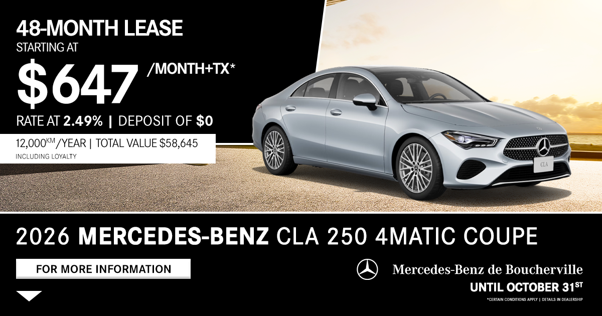 2026 CLA 250 4MATIC COUPE