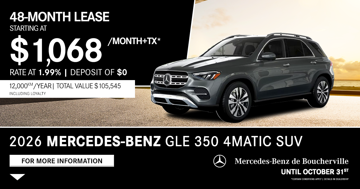 2026 GLE 350 4MATIC