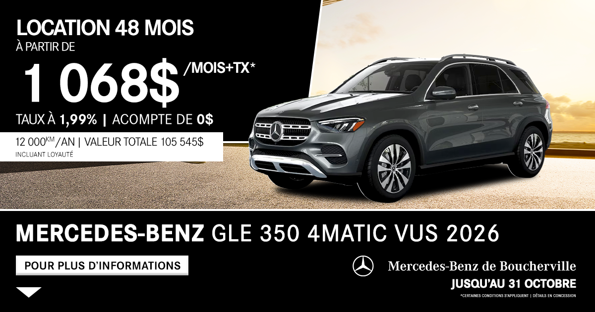 GLE 350 4MATIC 2026