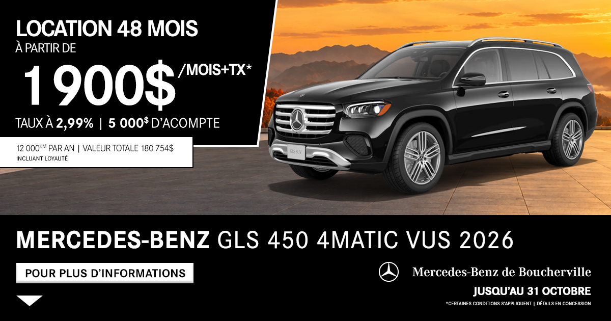 GLS 450 4MATIC VUS 2026