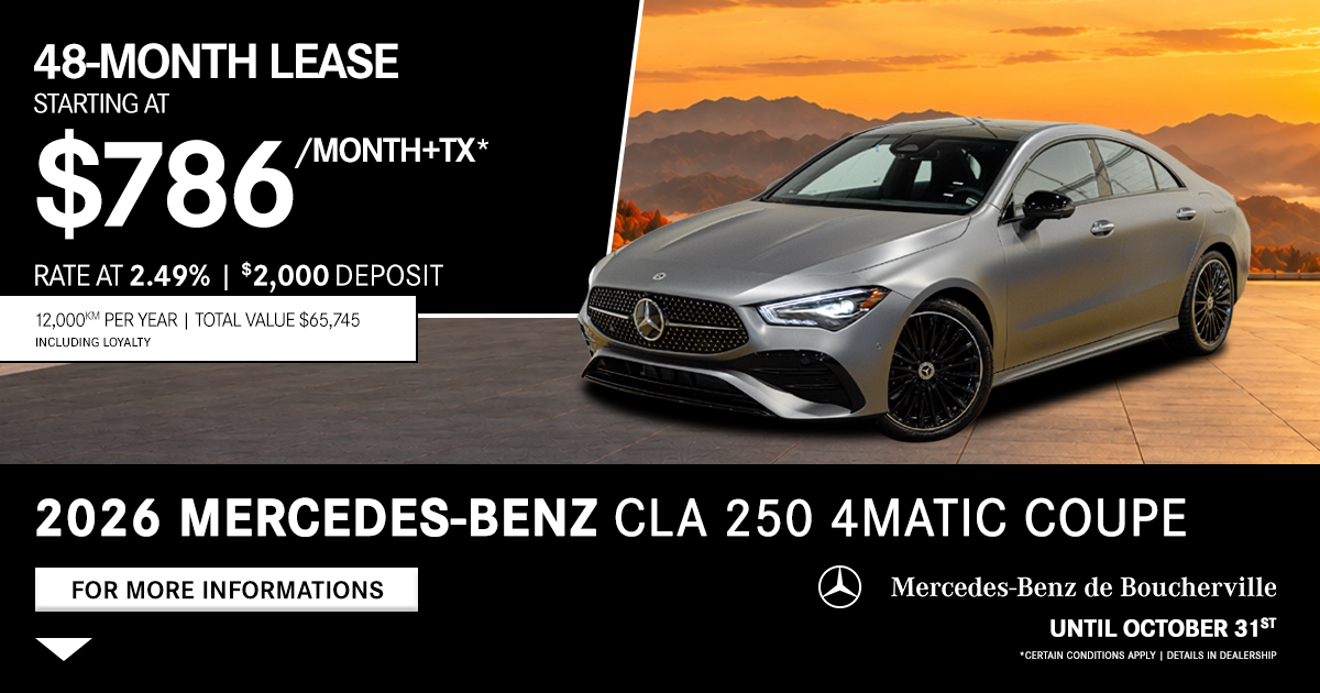 2026 CLA 250 4MATIC COUPE