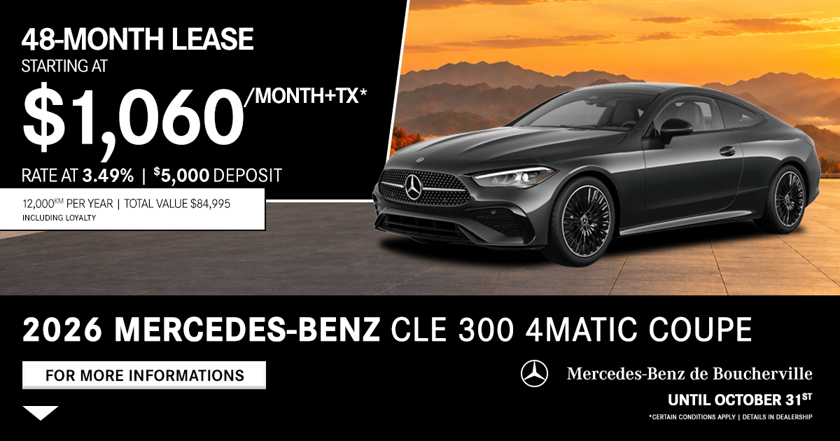 2026 CLE 300 4MATIC COUPE
