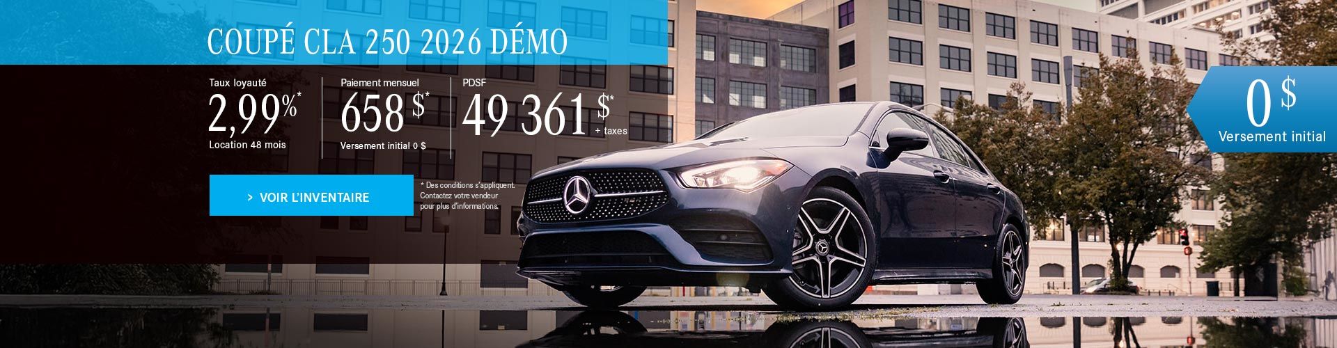 CLA 250 FR
