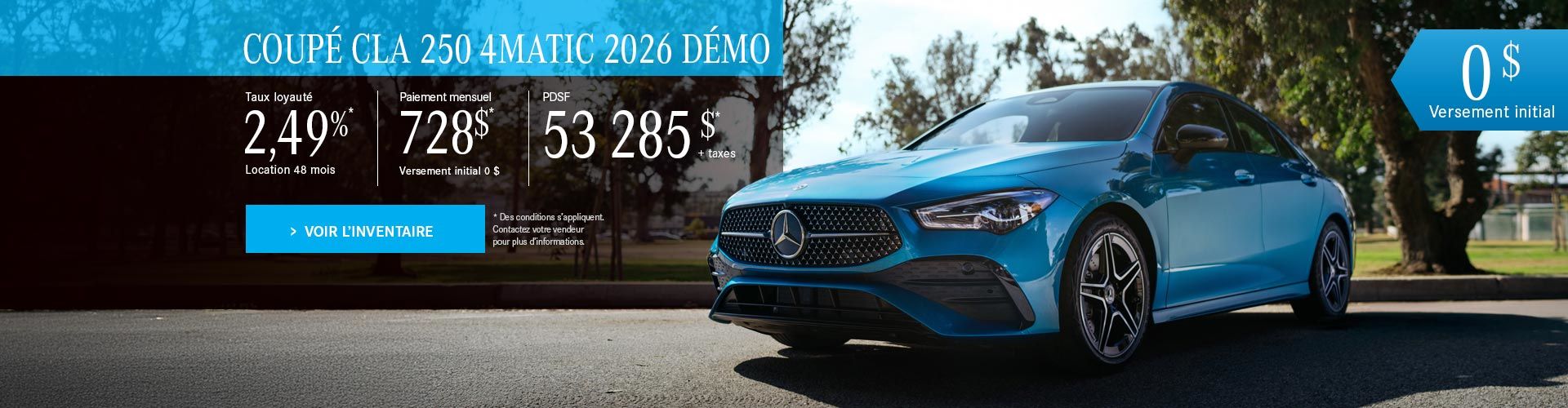 CLA 250 4MATIC FR