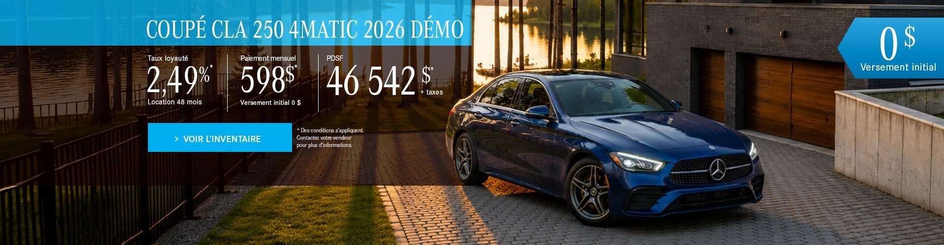 CLA 250 4MATIC FR