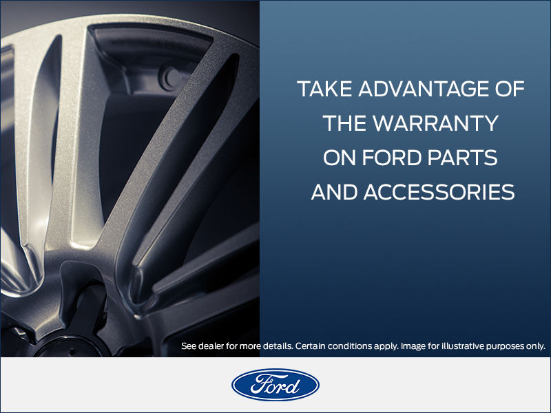Warranty on Ford Parts and Accessories