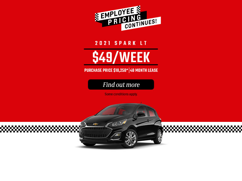 Get the 2021 Chevrolet Spark